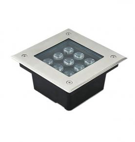 Square Underground LED Light Outdoor Landscape Lighting IP66 3W 5W 9W 12W 16W 24W 36W